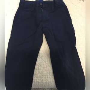 3T navy Ralph Lauren Polo khakis.
